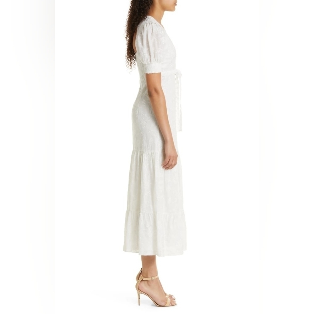 Alice + Olivia Stori White Cotton Sundress 6 NWT - Picture 4 of 10